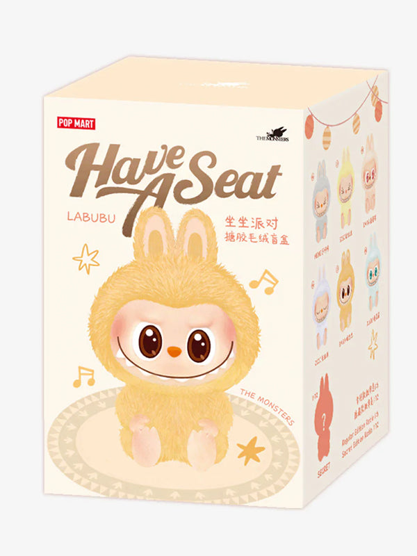 Pop Mart Labubu The Monsters Have a Seat QUQU Vinyl Plush