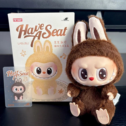 Pop Mart Labubu The Monsters Have a Seat DUODUO Vinyl Plush
