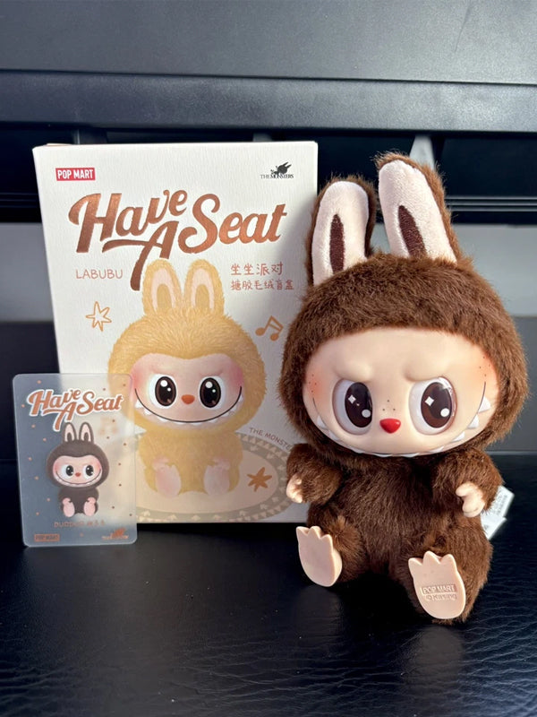 Pop Mart Labubu The Monsters Have a Seat DUODUO Vinyl Plush