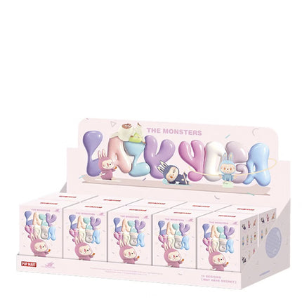 Pop Mart Labubu The Monsters Lazy Yoga Series Figures Sealed Case (10 Blind Boxes)
