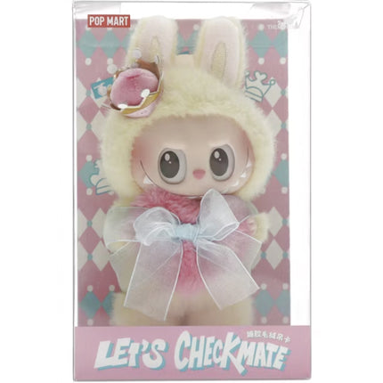Pop Mart Labubu The Monsters Let's Checkmate Series Vinyl Plush Hanging Card
