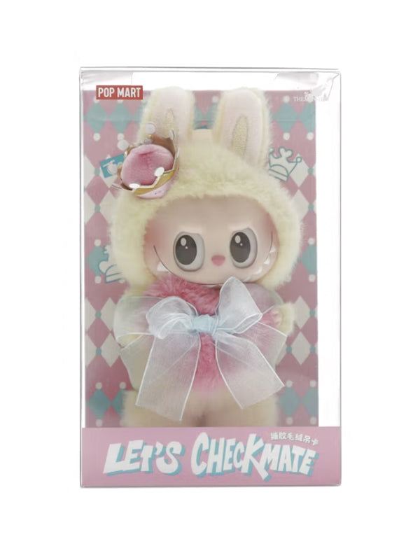 Pop Mart Labubu The Monsters Let's Checkmate Series Vinyl Plush Hanging Card