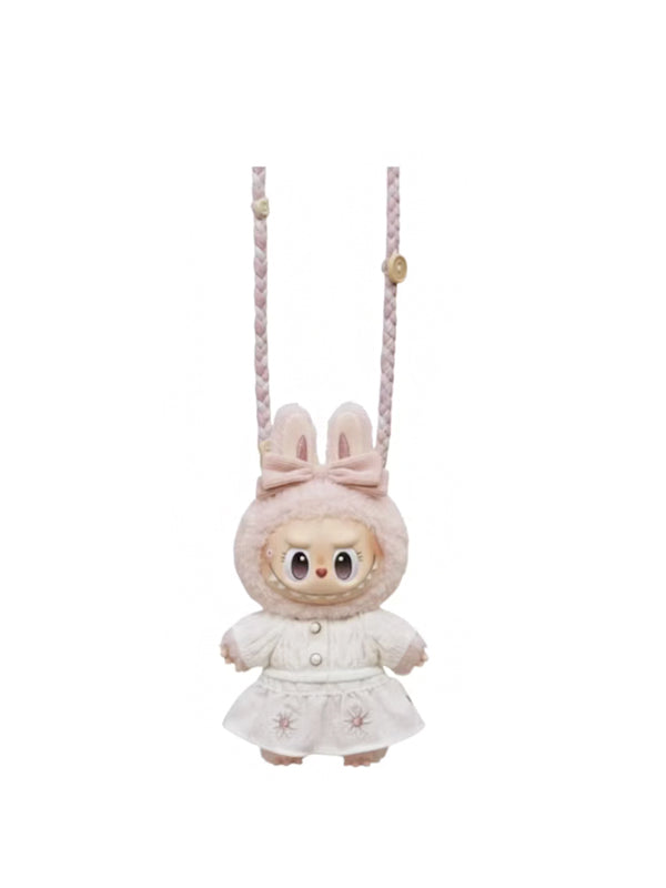 Pop Mart Labubu The Monsters Mokoko Fall into Sweaters Series Vinyl Plush Pendant