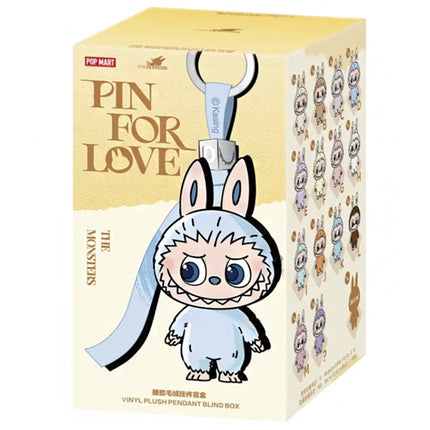 Pop Mart Labubu The Monsters Pin for Love Series G Vinyl Plush Pendant