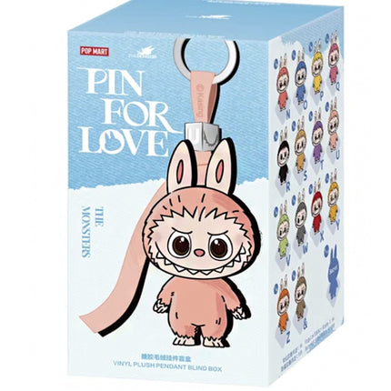 Pop Mart Labubu The Monsters Pin for Love Series P Vinyl Plush Pendant