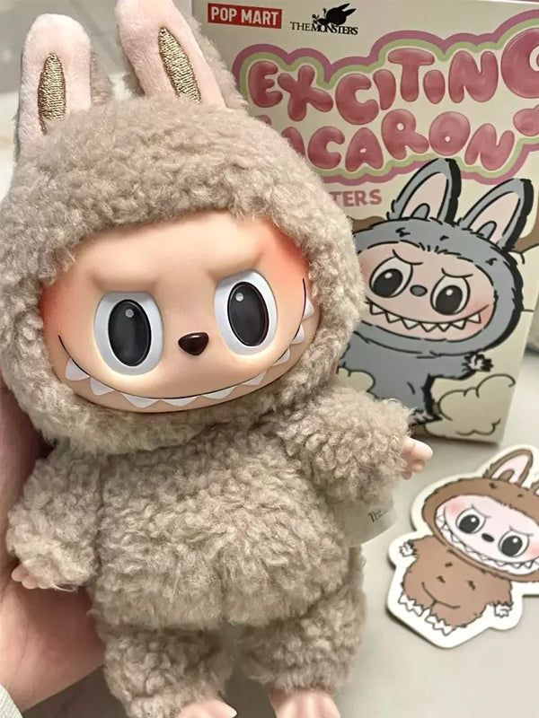 Pop Mart Labubu The Monsters Tasty Macarons Toffee Vinyl Plush Pendant