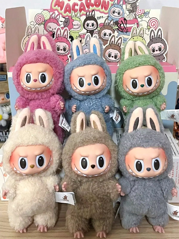 Pop Mart Labubu The Monsters Tasty Macarons Vinyl Face Sealed Case (6 Blind Boxes)