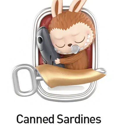 Pop Mart Labubu The Monsters Wacky Mart Series Canned Sardines Figure