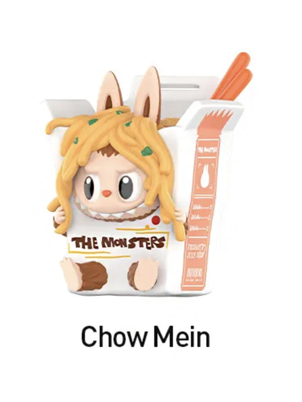 Pop Mart Labubu The Monsters Wacky Mart Series Chow Mein Figure