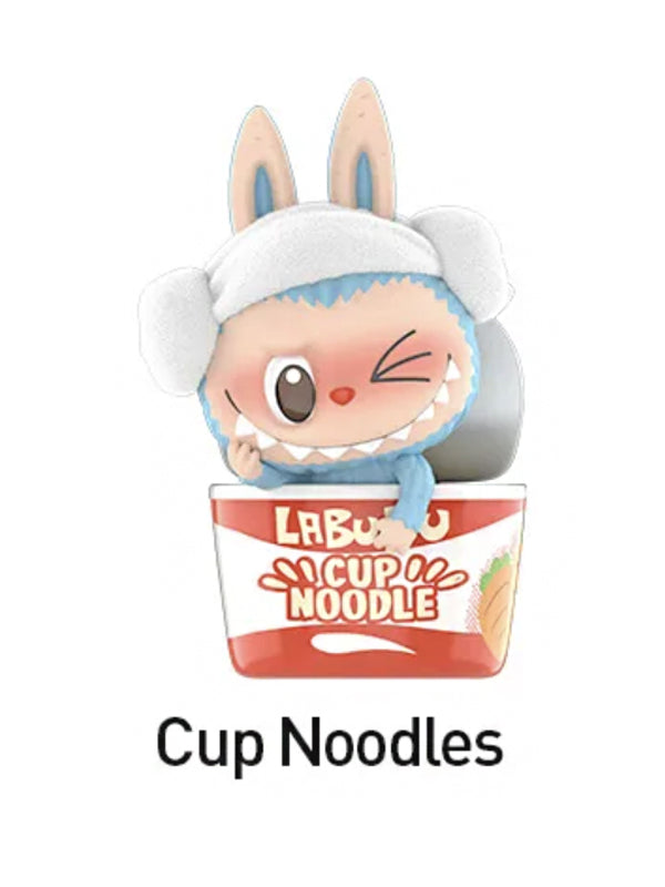 Pop Mart Labubu The Monsters Wacky Mart Series Cup Noodles Figure