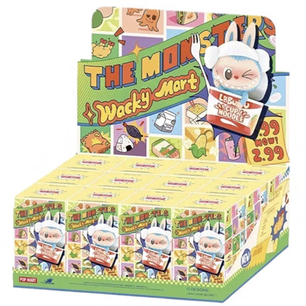 Pop Mart Labubu The Monsters Wacky Mart Series Figure Sealed Case (12 Blind Box)