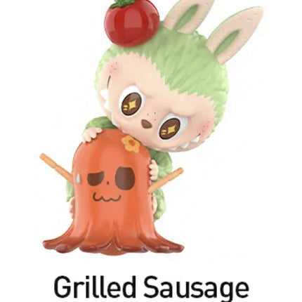 Pop Mart Labubu The Monsters Wacky Mart Series Grilled Sausage Figure