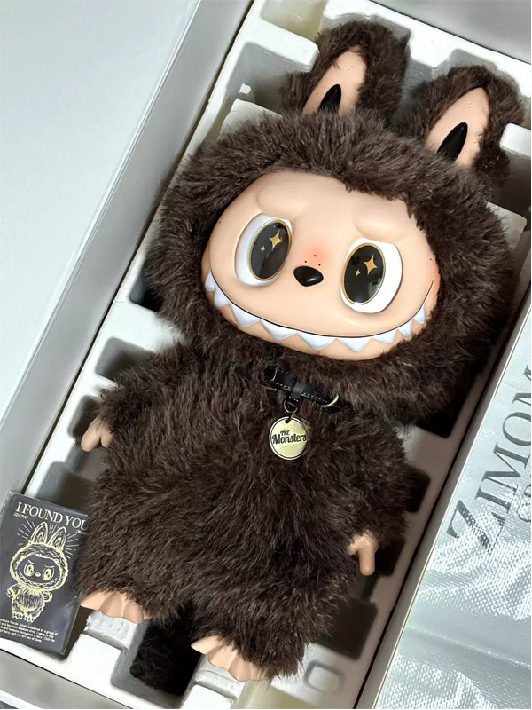 Pop Mart Labubu The Monsters ZIMOMO I Found You Vinyl Doll + Tote Bag