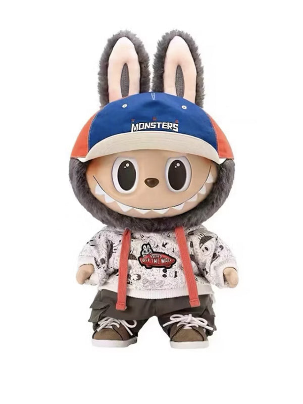 Pop Mart Labubu The Monsters x Vans Oldskool Monsters Forever Vinyl Plush Doll