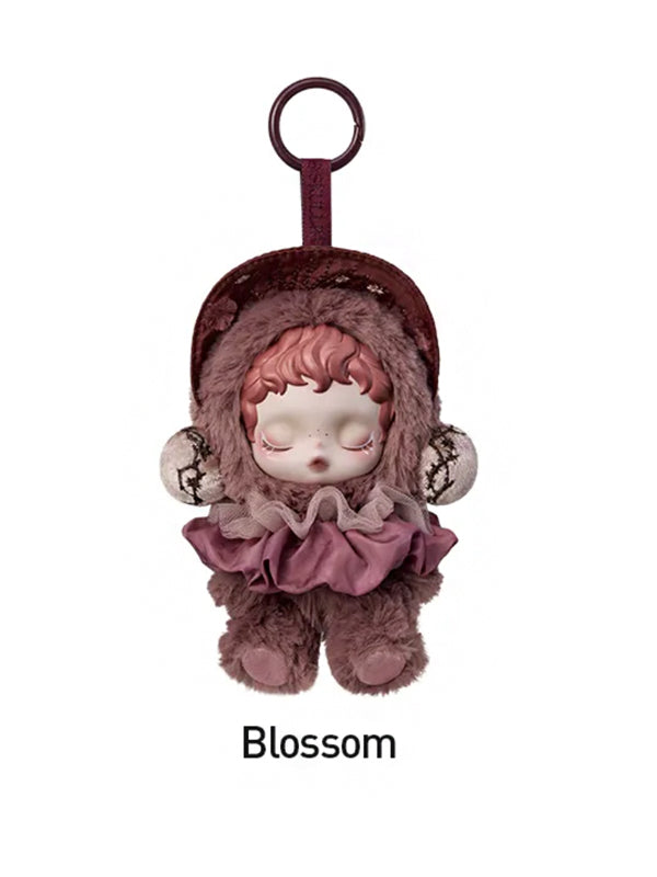 Pop Mart L'impressionnisme θSKULLPANDA Series Blossom Plush Doll