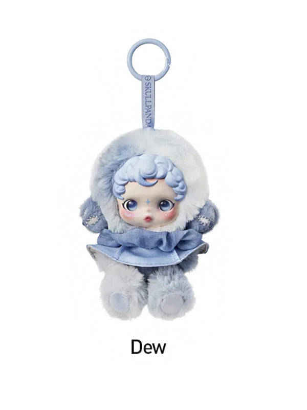 Pop Mart L'impressionnisme θSKULLPANDA Series Dew Plush Doll