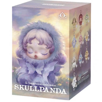 Pop Mart L'impressionnisme θSKULLPANDA Series Plush Doll Sealed Case (9 Blind Box)