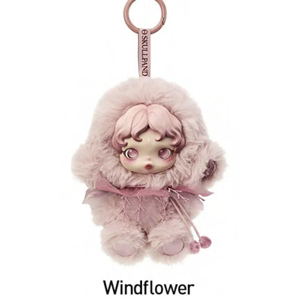 Pop Mart L'impressionnisme θSKULLPANDA Series Windflower Plush Doll