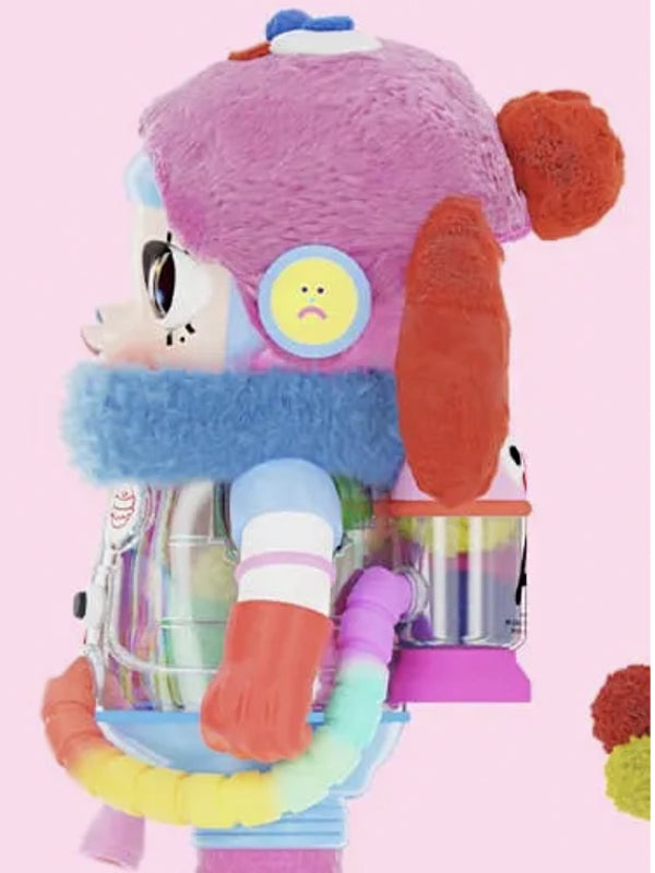 Pop Mart Mega Space Molly 400% Jon Burgerman 400%