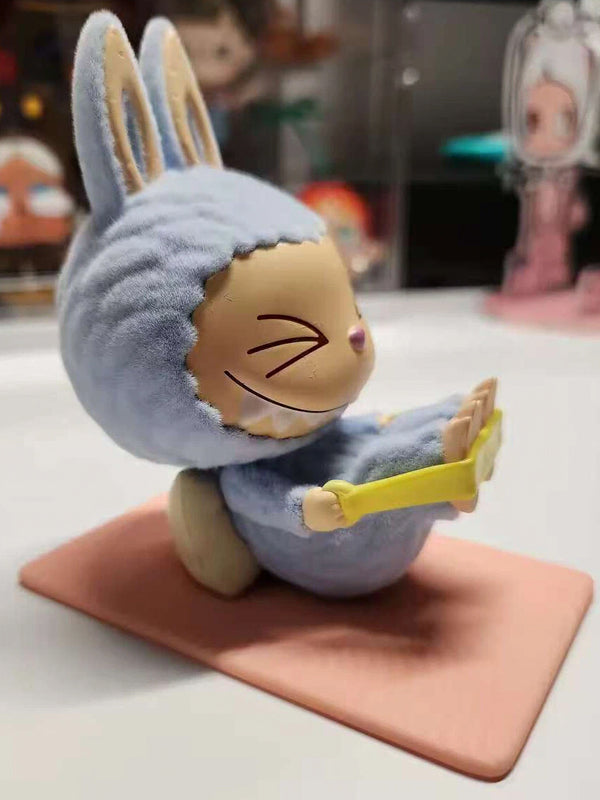 Pop Mart THE MONSTERS Labubu Lazy Yoga Series Stretch Out Figure