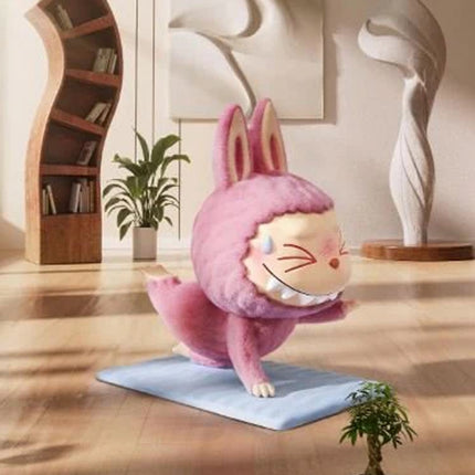 Pop Mart THE MONSTERS Labubu Lazy Yoga Series Sweating Figure