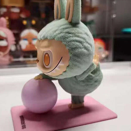 Pop Mart THE MONSTERS Labubu Lazy Yoga Series Zone Out Figure