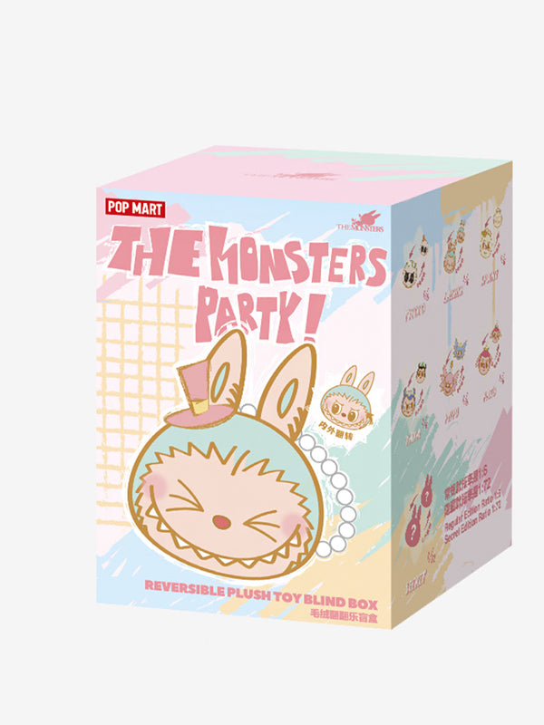 Pop Mart THE MONSTERS Labubu Party Series Yaya Reversible Plush