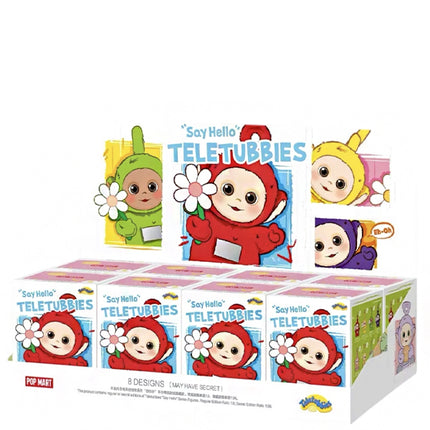 Pop Mart Teletubbies Say Hello Series Figures Sealed Case (8 Blind Boxes)