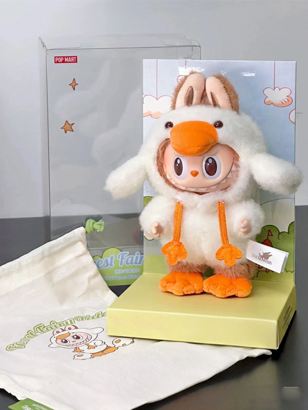 Pop Mart The Monsters Labubu Forest Fairy Tale Series Vinyl Plush Hanging Card