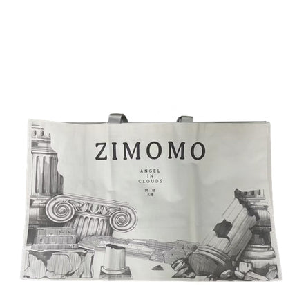 Pop Mart The Monsters Labubu Zimomo Angel in Clouds Figure + Tote Bag