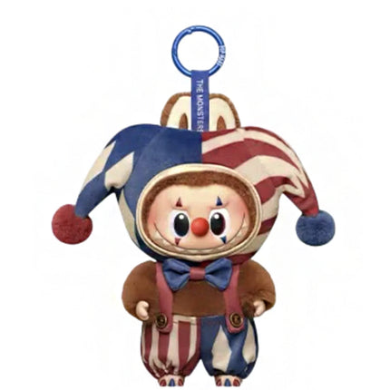 Pop Mart WHY SO SERIOUS Series Labubu Juggling Clown Vinyl Plush Pendant