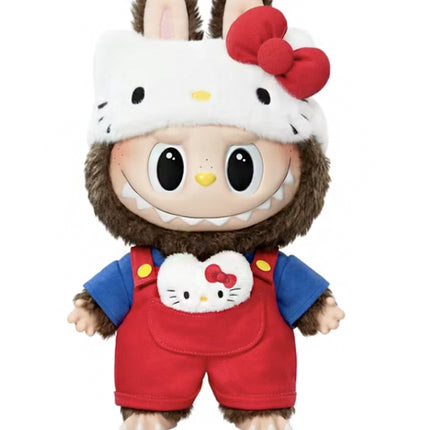 Pop Mart The Monsters Labubu x Hello Kitty Vinyl Plush Doll