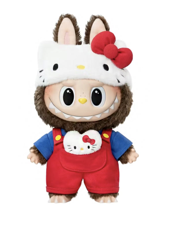 Pop Mart The Monsters Labubu x Hello Kitty Vinyl Plush Doll