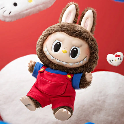 Pop Mart The Monsters Labubu x Hello Kitty Vinyl Plush Doll