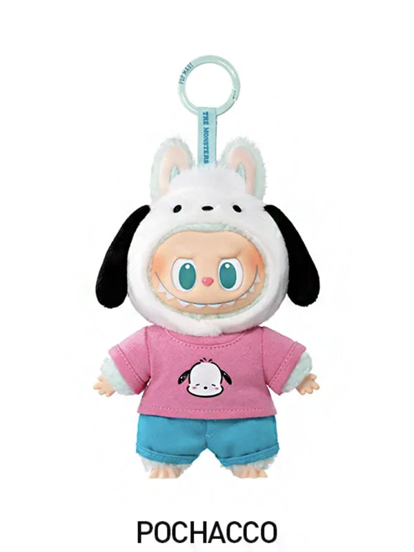 Pop Mart The Monsters Labubu x Hello Kitty and Friends Series Pochacco Vinyl Plush Pendant