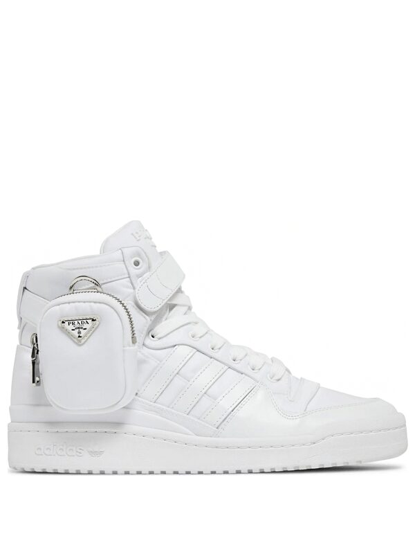 Prada x adidas Forum High Core White