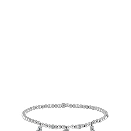 Pulseira da sorte - Ouro branco e diamantes