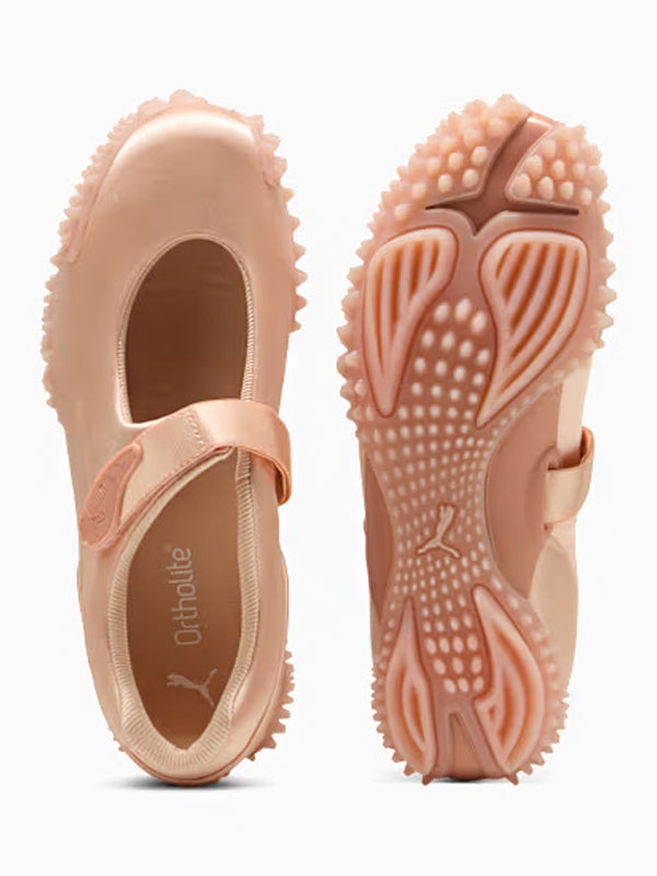 Puma Mostro Fey Jasmine Pink White Satin