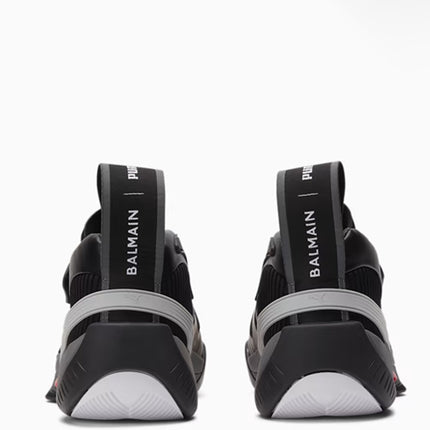 Puma x Balmain Court Black High Risk Red