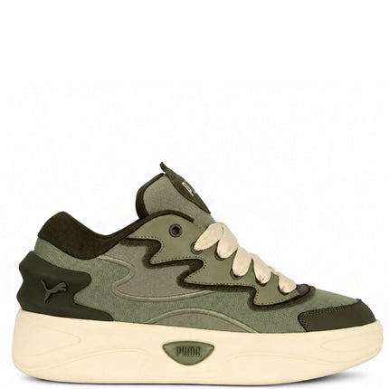 Puma Five-0 Lux Army Loden Green Sugared Almond