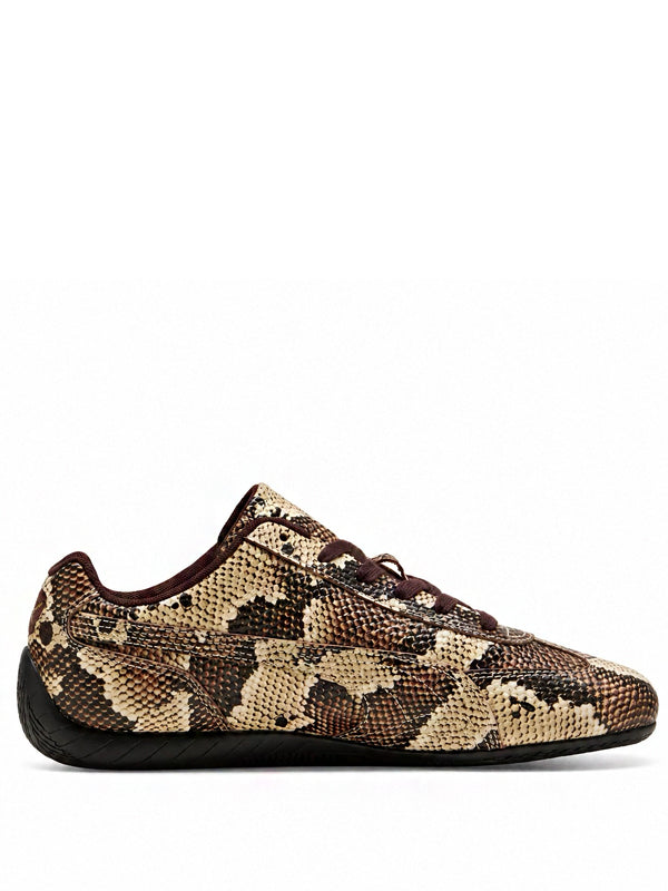 Puma Speedcat Snake Print Bitter Chocolate Toasted Almond