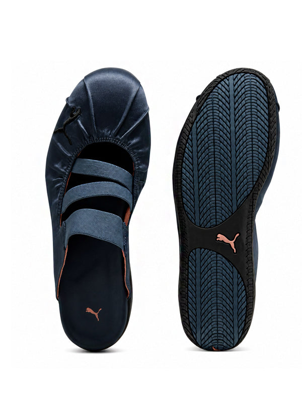 Puma Speedcat Mule Satin Blue Gray Soft Clay