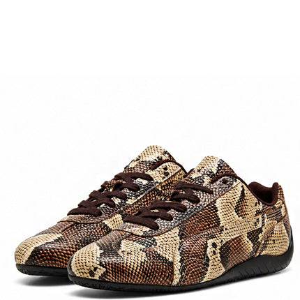 Puma Speedcat Snake Print Bitter Chocolate Toasted Almond