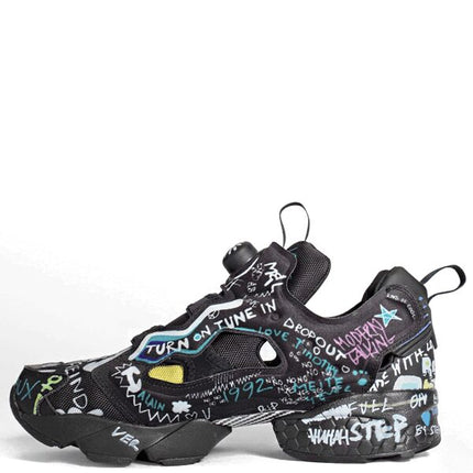 Reebok Instapump Fury Vetements Black Scribble