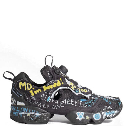 Reebok Instapump Fury Vetements Black Scribble