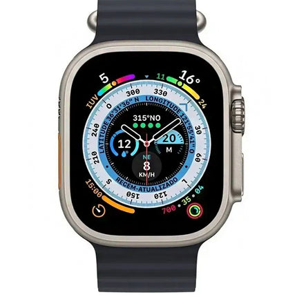 Relógio Apple Watch Ultra 49mm Natural Titanium A2622-2022
