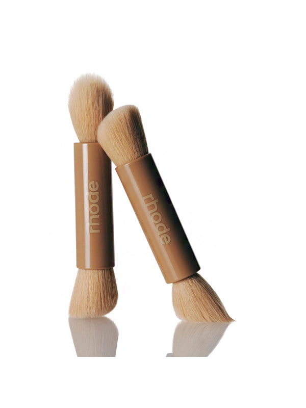 Rhode Pocket Brush Double-Ended Makeup Brush