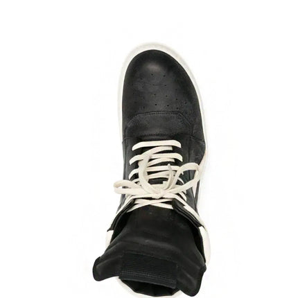 Rick Owens Lido Geobasket Black Off-White