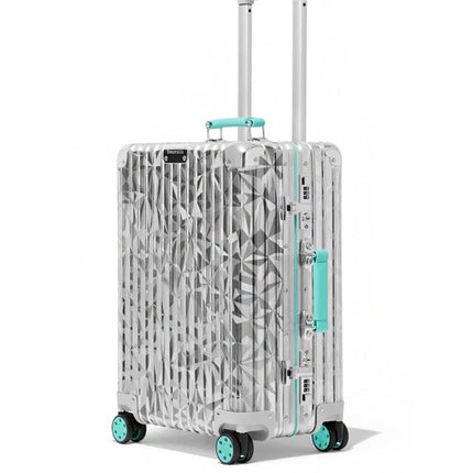 Rimowa x Tiffany & Co. Rock Cut Cabin Silver