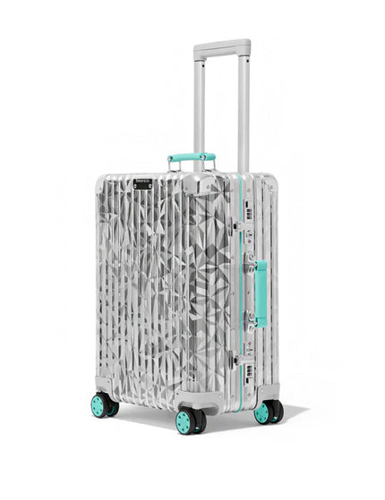 Rimowa x Tiffany & Co. Rock Cut Cabin Silver
